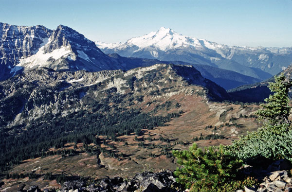 Glacier Peak from Cloudy Peak